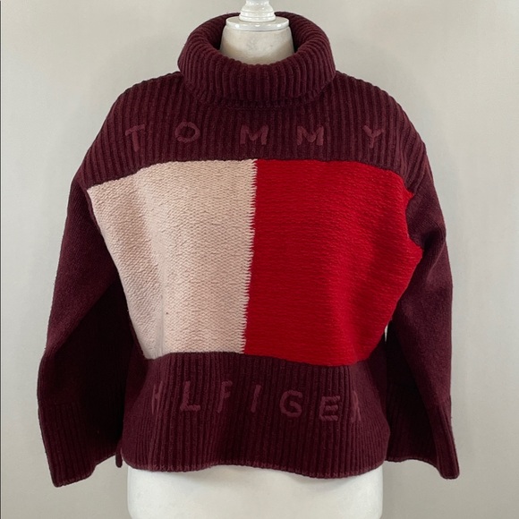 Tommy Hilfiger Flag Sweater, L - Picture 5 of 10